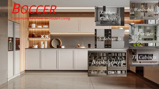 Modernes Design, Holz-Sideboard, Möbel, Küchen-Organizer, Schrank