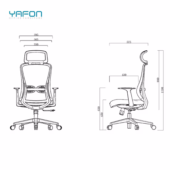 Büromöbel Ergonomisch Hoch
